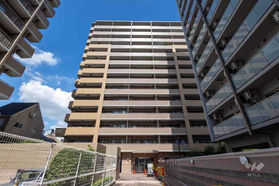 メロディーハイムTEN-ROKU弐番館の外観（南側から）