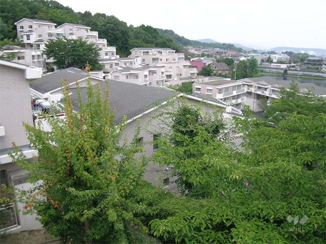 ロイヤルヒルズ箕面の全景