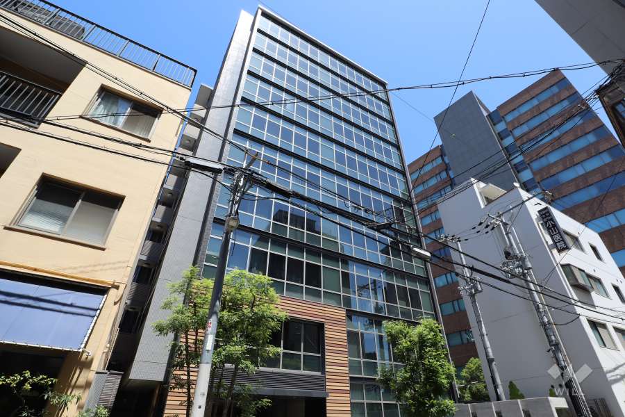 ユニシオ西天満二丁目の外観（南西側から）