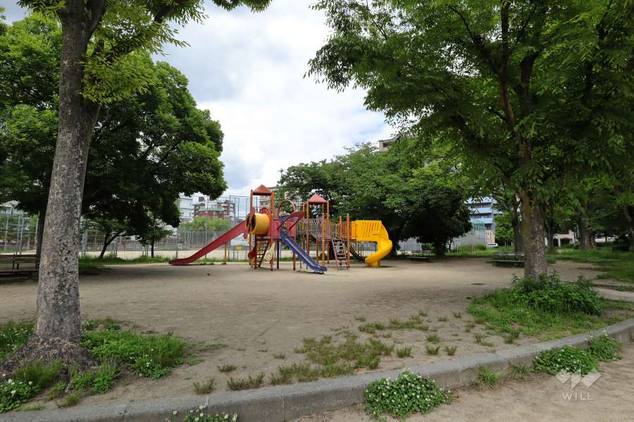 敷地近隣の『本庄公園』