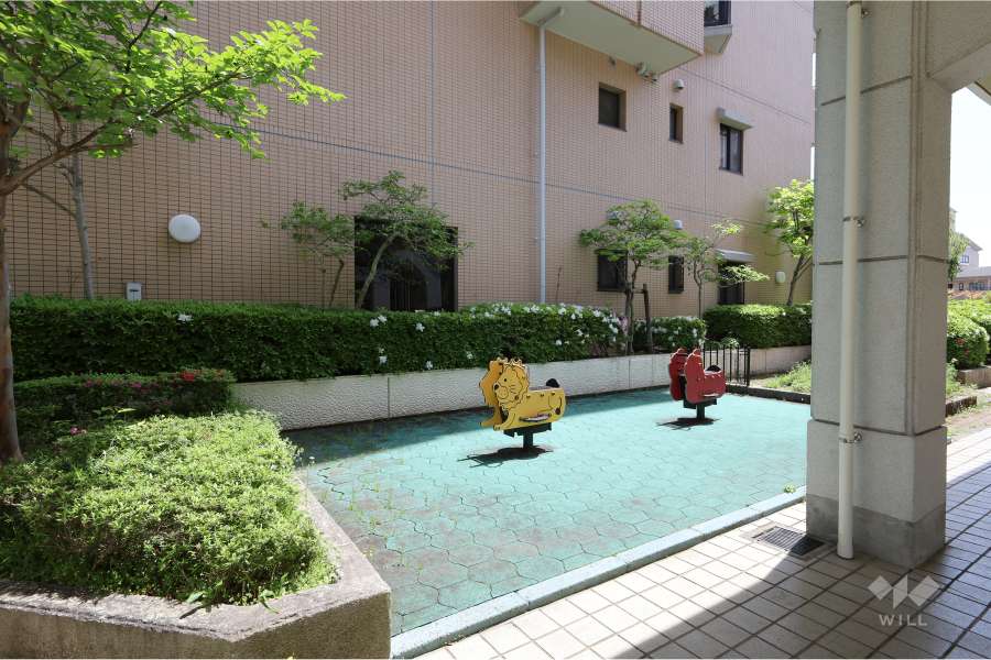 敷地内のプレイロット