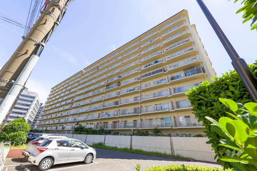 ローレルハイツ大淀1号棟の外観（南西側から）