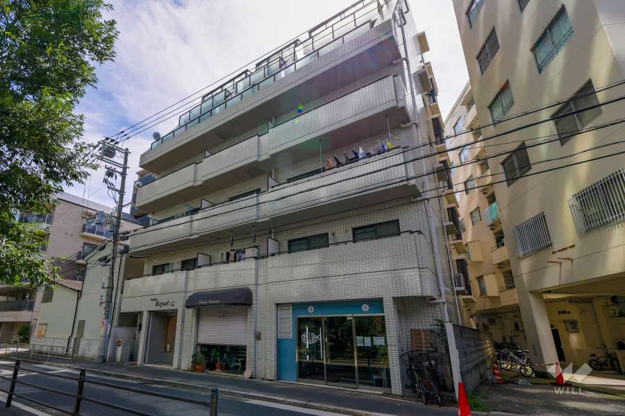 大洋ハイツ梅田西の外観（北東側から）