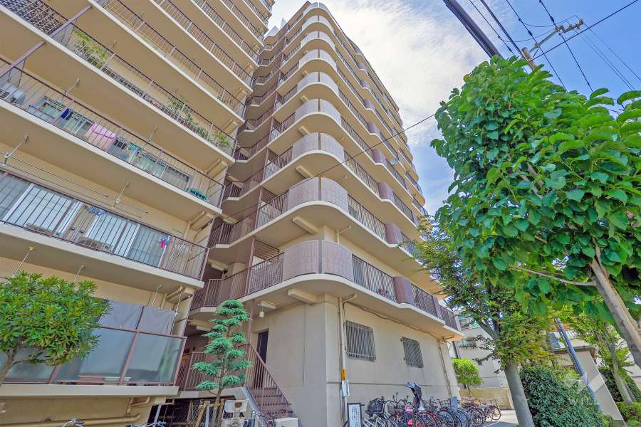 大淀セントポリアの外観（北西側から）