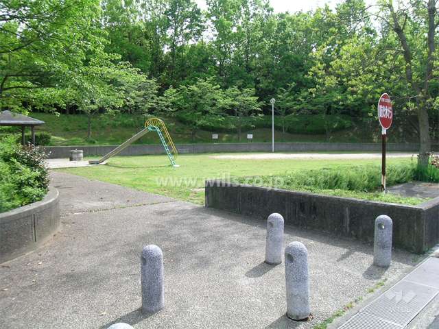 敷地の南西側にある『南の杜公園』