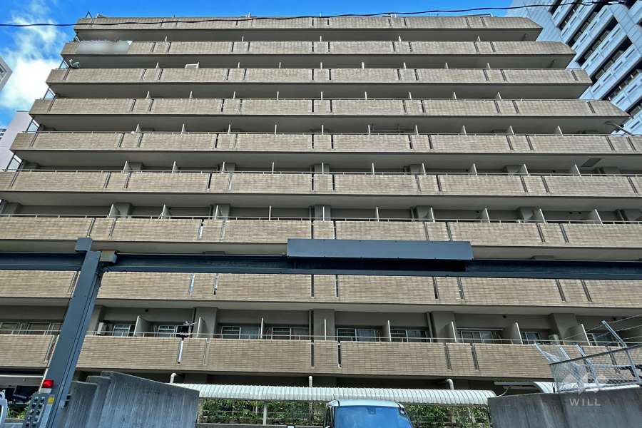 朝日プラザ梅田2の外観（南側から）