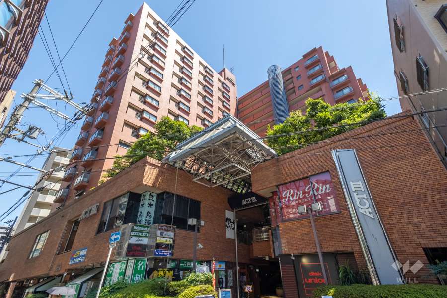 梅田シティビラアクト3の外観（北西側から）