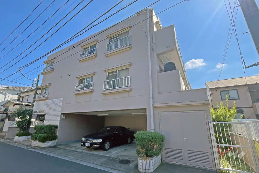 エンゼルハイム川口第3の外観（北西側から）