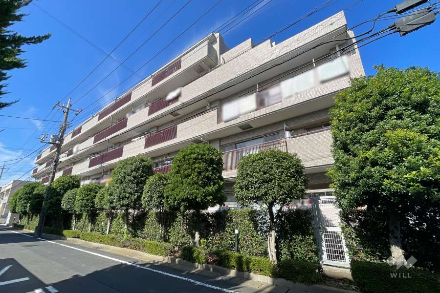 東川口パークホームズの外観（東側から）　