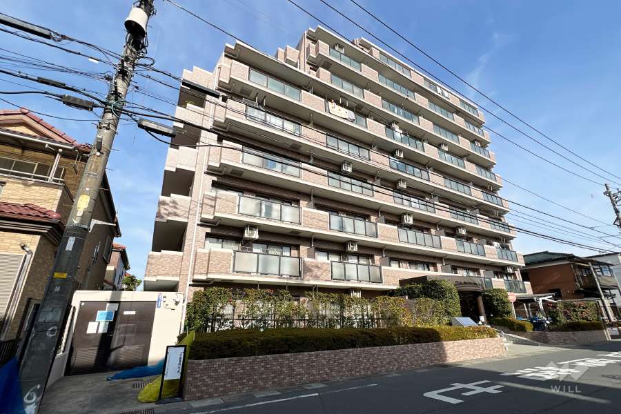ライオンズガーデン東浦和の外観（南西側から）