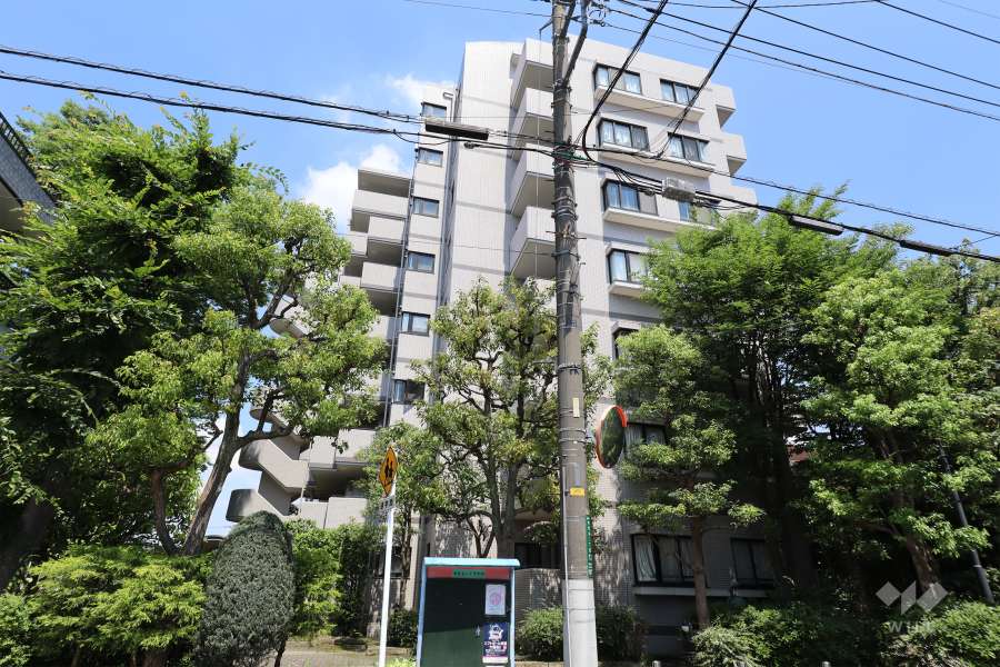 川口中青木パークホームズの外観（西側から）