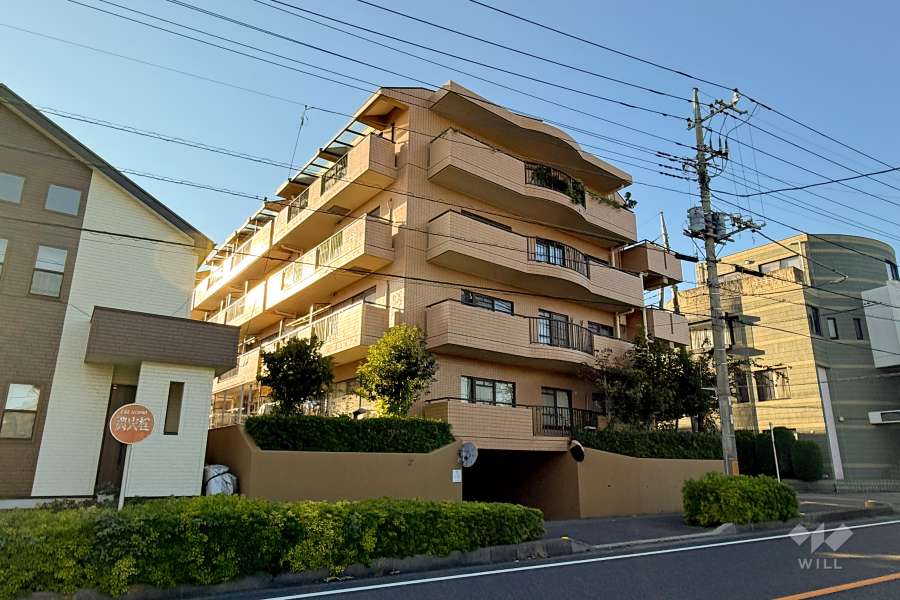 ウィズ東浦和ブローニュの外観（南東側から）
