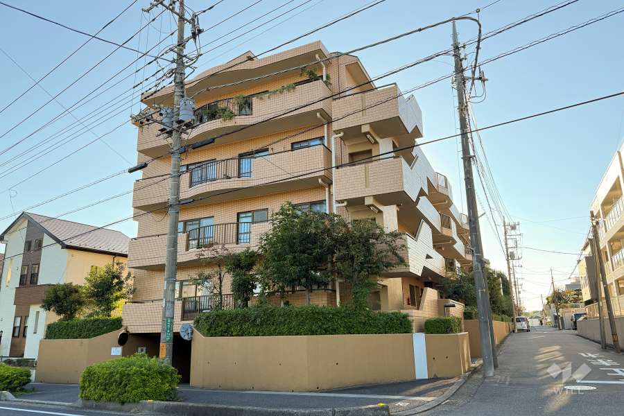 ウィズ東浦和ブローニュの外観（北東側から）