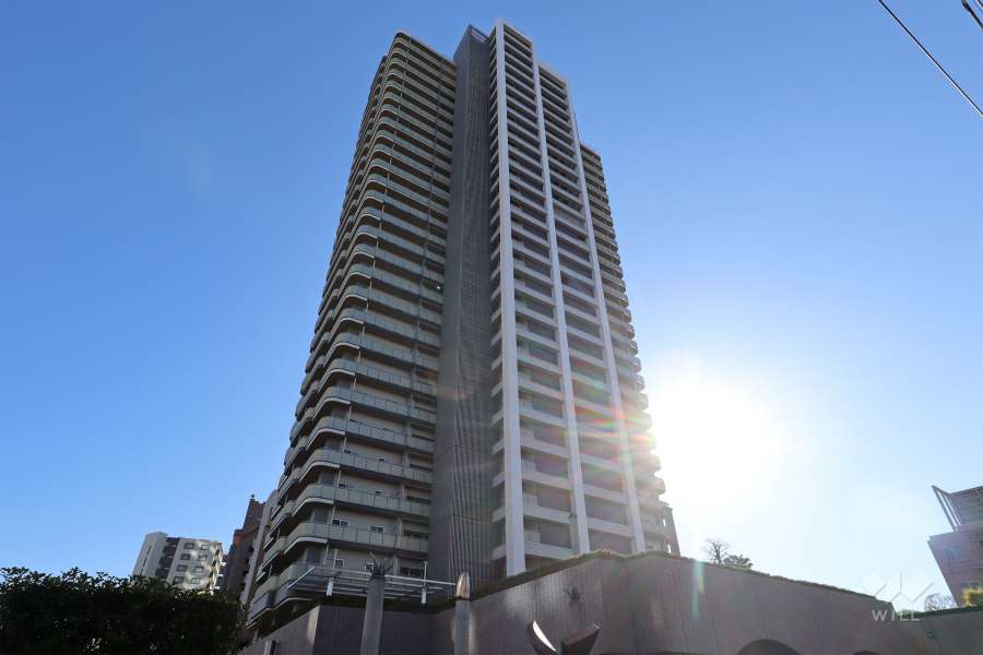 スカイフロントタワー川口の外観（北側から）