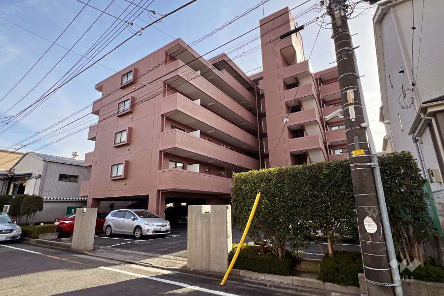 エバーグリーンパレス東浦和の外観（北西側から）