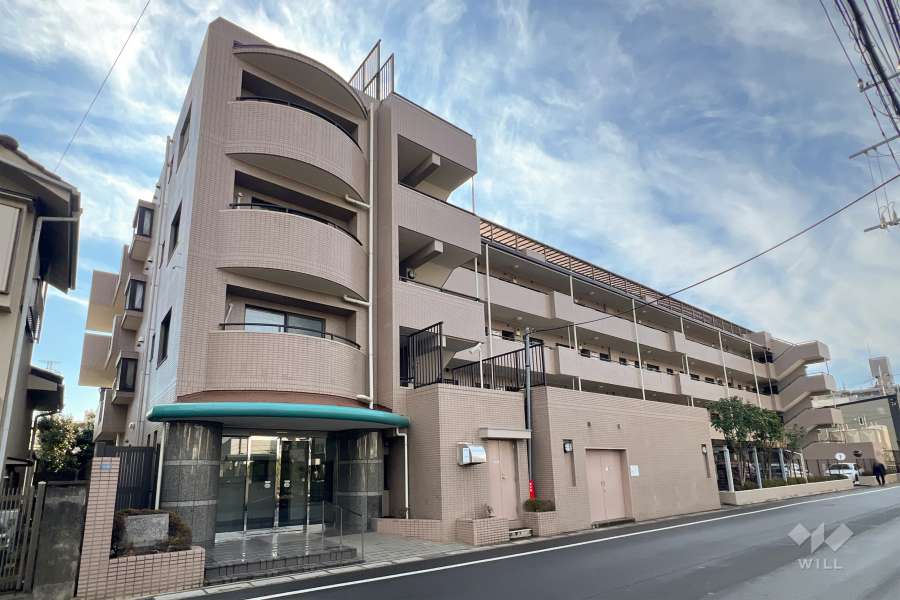 東急クリエール東川口の外観（北東側から）