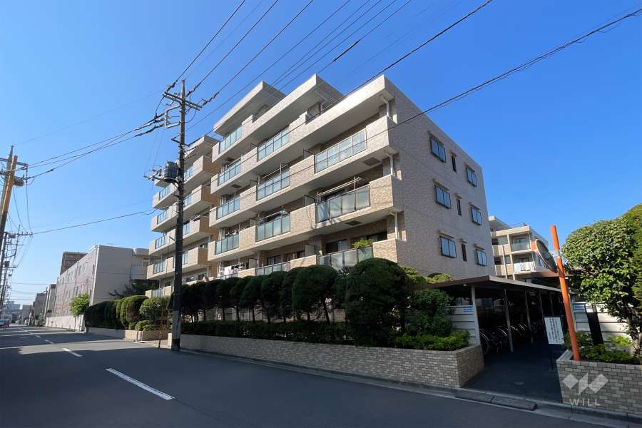 ローヤルシティ川口原町の外観（北東側から）