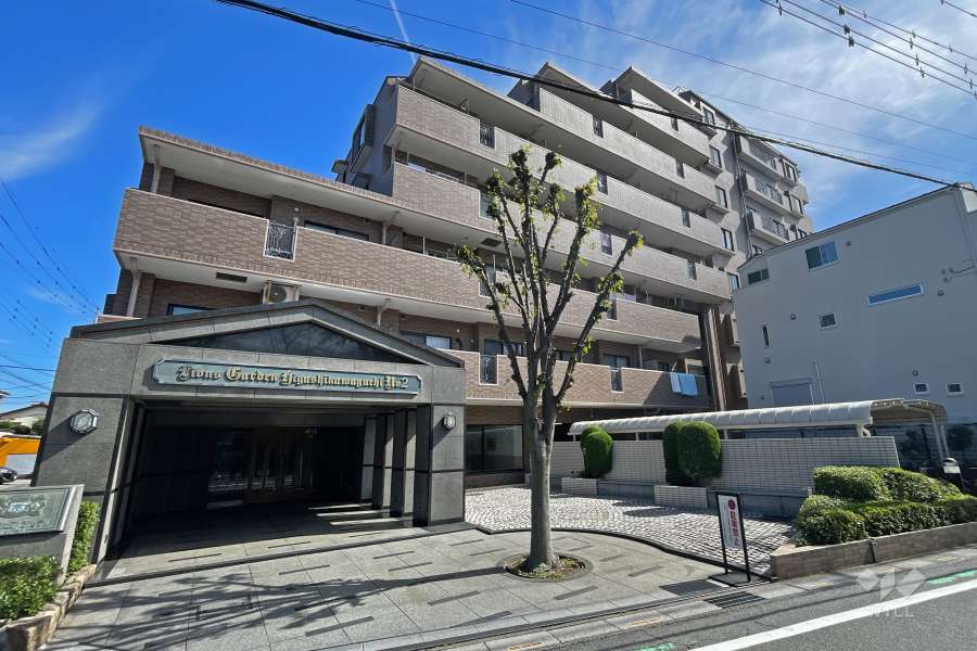 ライオンズガーデン東川口第2の外観（西側から）