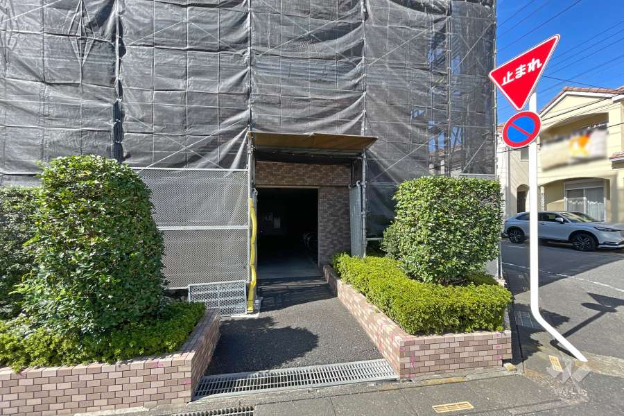 駐輪場の出入り口　