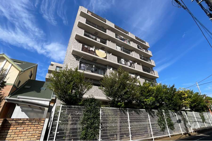 ソフィア東川口の外観（南西側から）