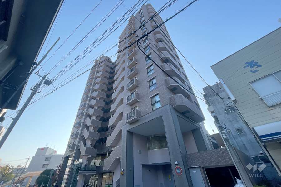 ライオンズプラザ川口第2の外観（北西側から）