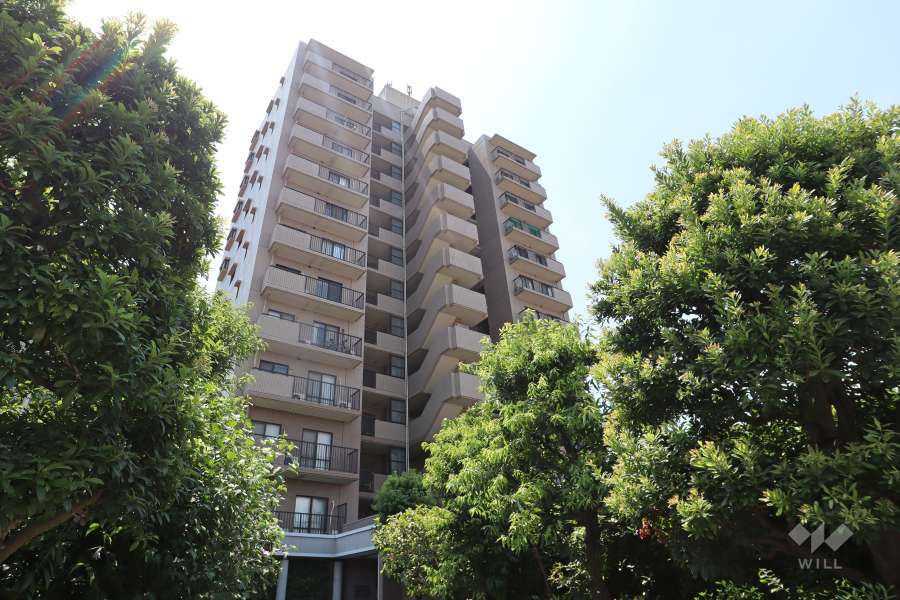 サンクレスト川口の外観（東側から）