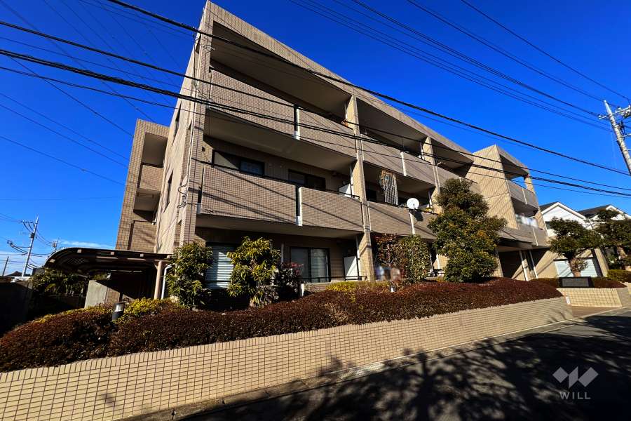 マリアージュ東川口の外観（南西側から）