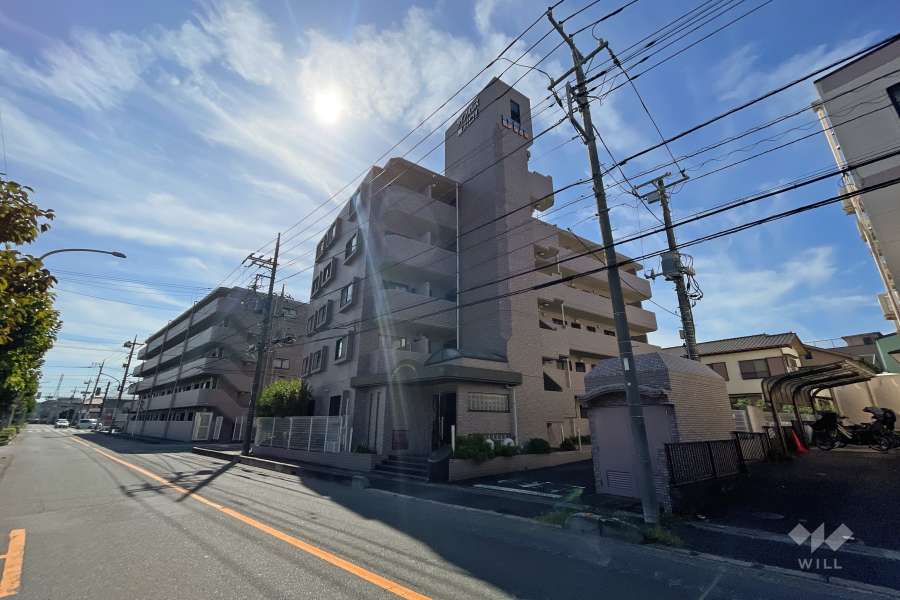 ダイアパレス東川口2の外観（東北側から）