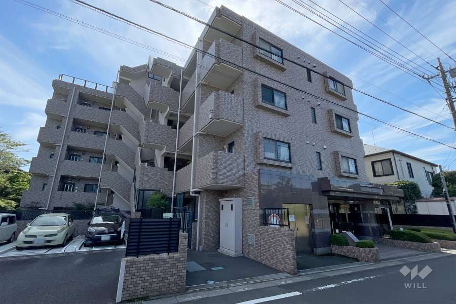 東川口第６サニーコートの外観（北東側から）