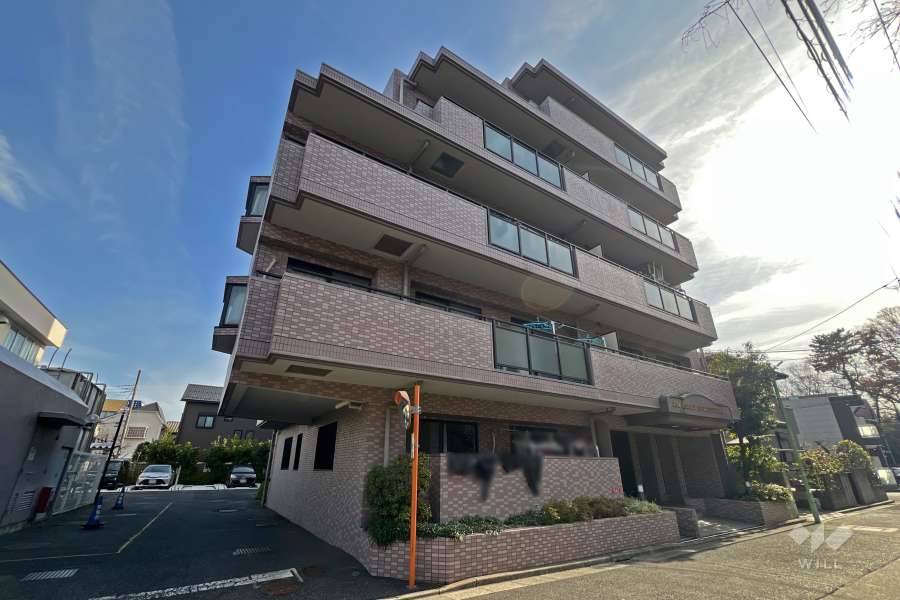 ダイアパレス東浦和2の外観（西側から）