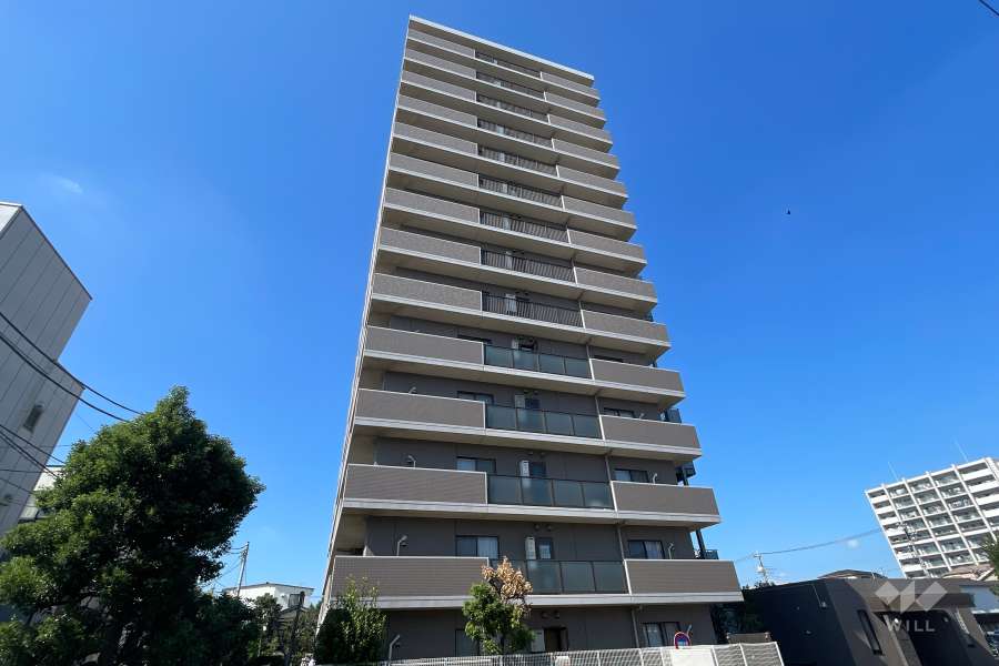 川口青木パークホームズの外観（南東側から）