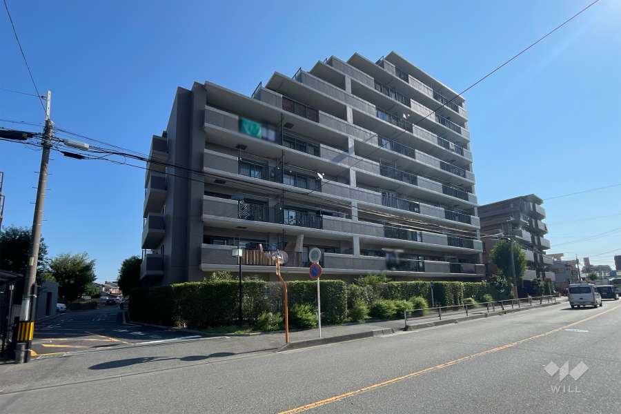 アメニクス川口の外観（南西側から）