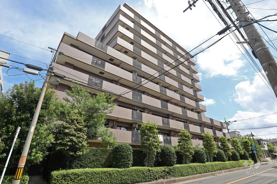 コスモ川口中青木公園の外観（南西側から）