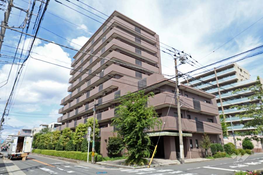 コスモ川口中青木公園の外観（南東側から）