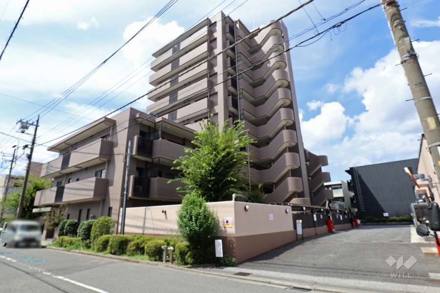 コスモ川口中青木公園の外観（北東側から）