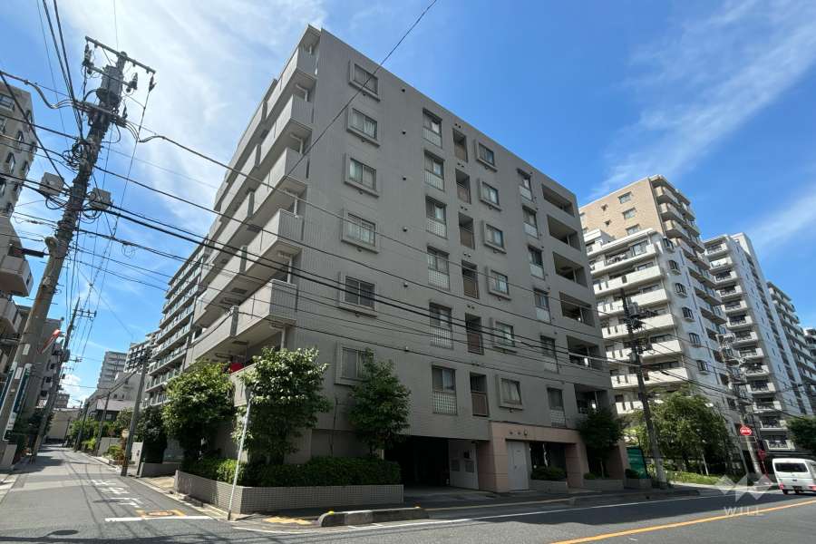 グランベル川口幸町の外観（南東側から）