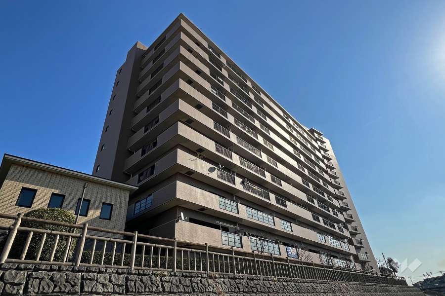 メイツ川ロウイングコートの外観（北西側から）