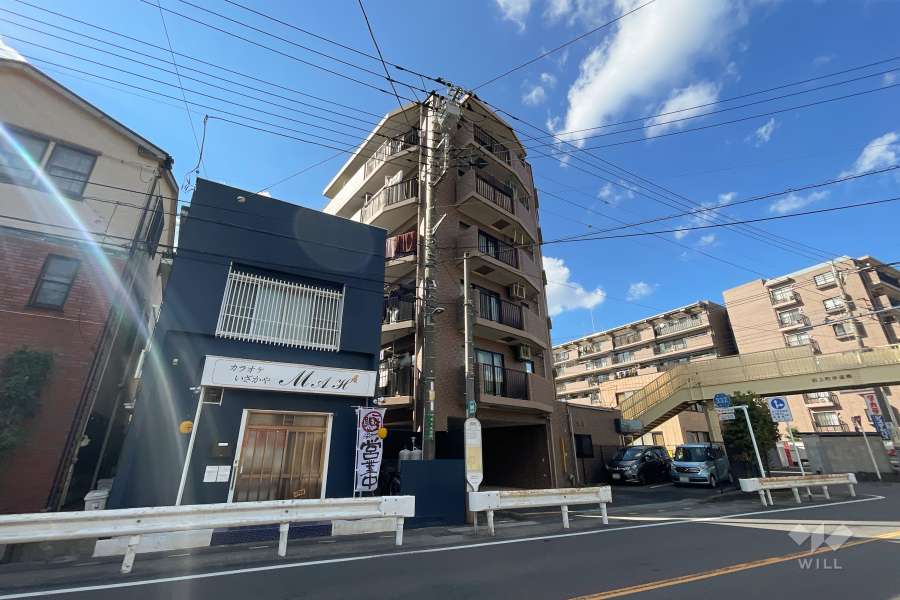 グランシエロ川口の外観（南東側から）