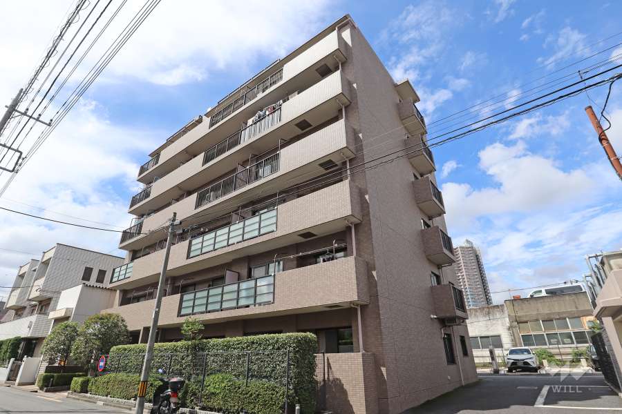 メイツ川口栄町の外観（北東側から）