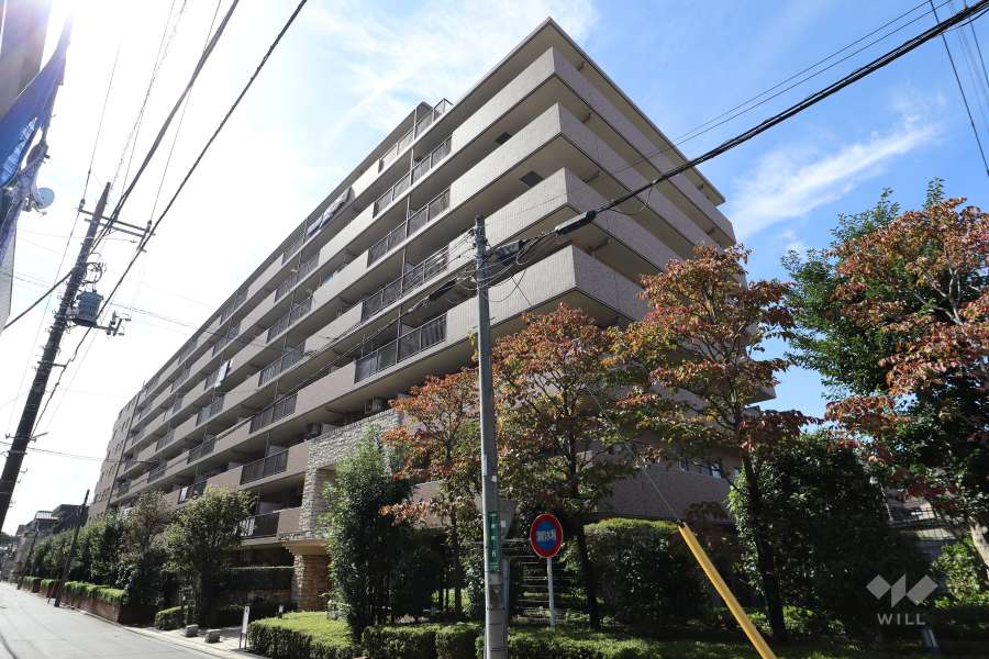 コスモ川口シティアベニューの外観（北東側から）