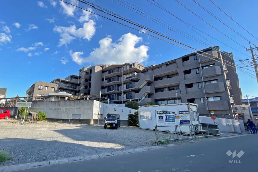 ガーデンシティ鳩ケ谷の外観（北西側から）