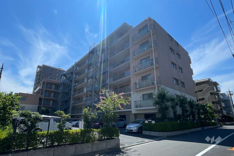 プランヴェール川口の外観（北西側から）