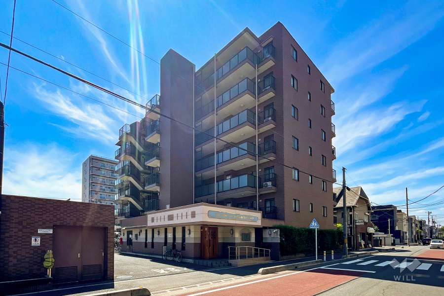 ライオンズマンション川口飯塚第３の外観（北西側から）