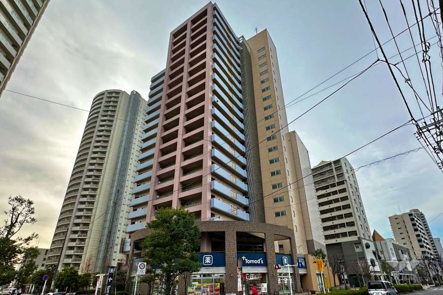 ライオンズプラザ川口の外観（北東側から）