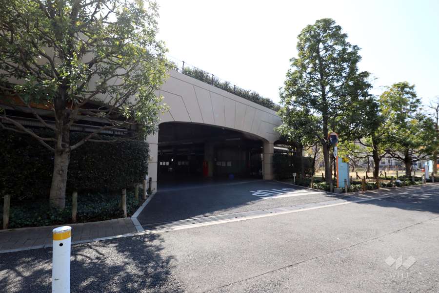 駐車場の出入り口