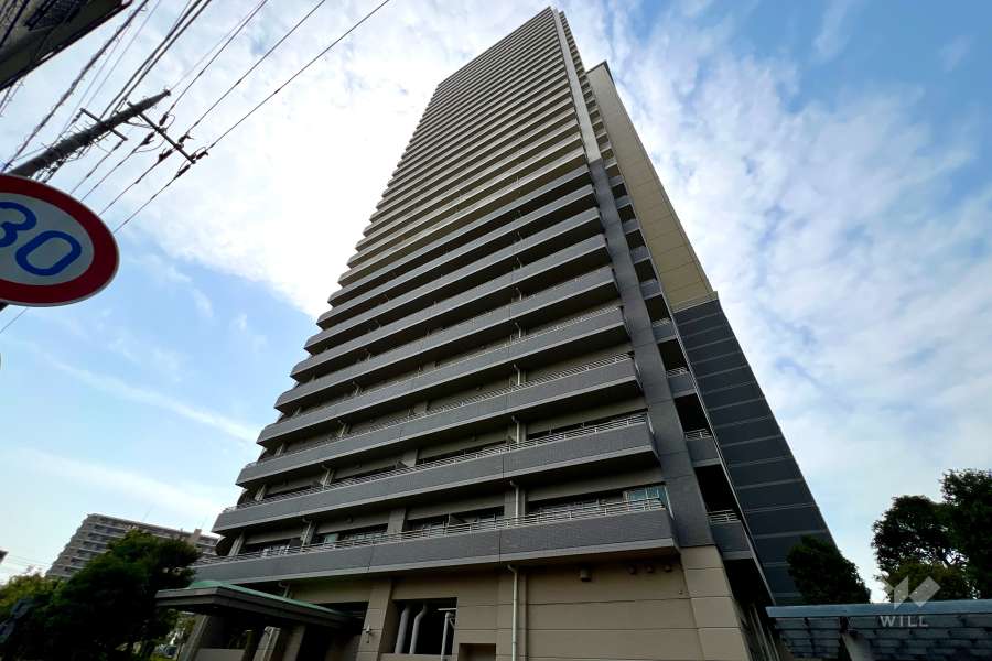 エルザタワー32の外観（北東側から）