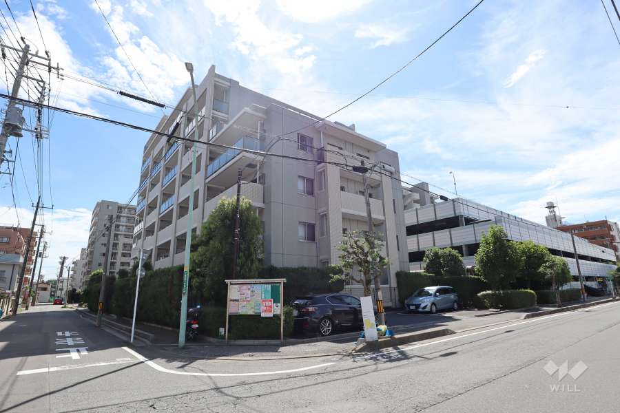 ブローデン青木町公園の外観（北東側から）