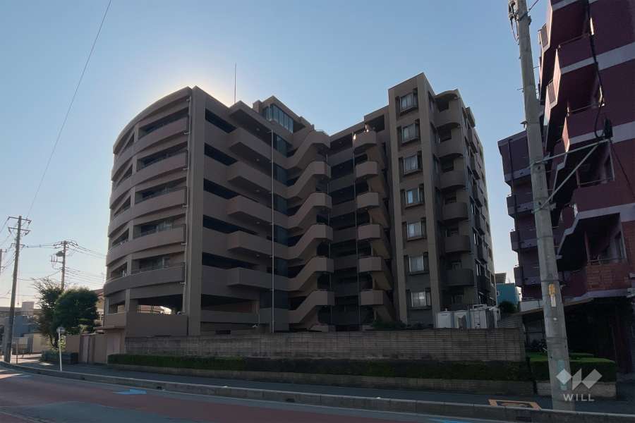 レクセルマンション西川口第３の外観（北西側から）