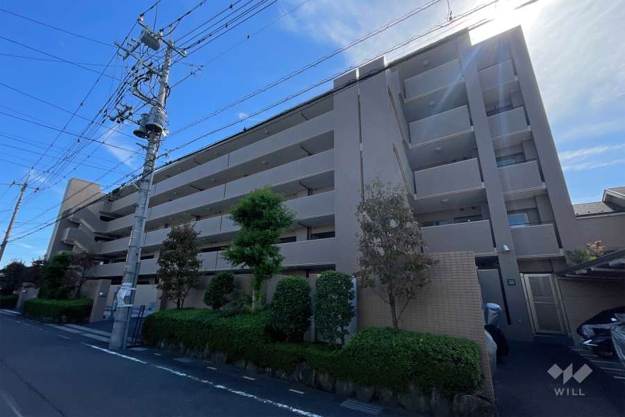 コスモ東川口リバーステージの外観（北西側から）