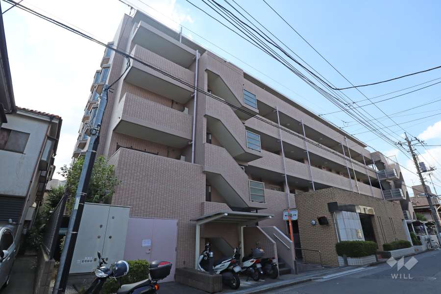 ウィズ川口新井町公園の外観（東側から）